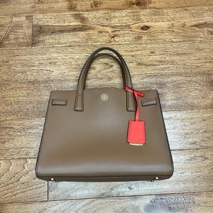 Tory Burch Small Walker Leather Satchel